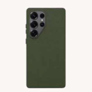 leather mobile cover green waterproof
