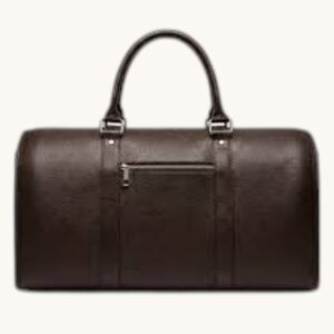 waterproof brown leather duffle bag easy to use
