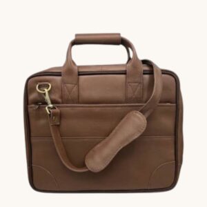 handmade lather laptop bag