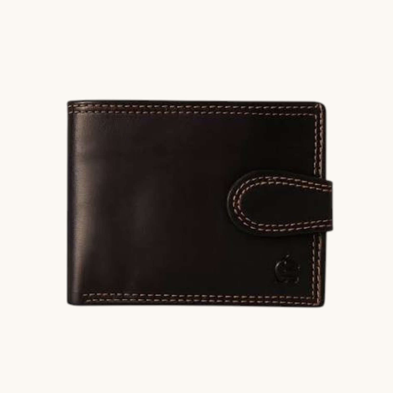 leather handmade bifold wallet dark brown leather handmade bifold wallet dark brown