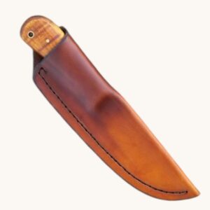 handmade hunting knife sheath – tan