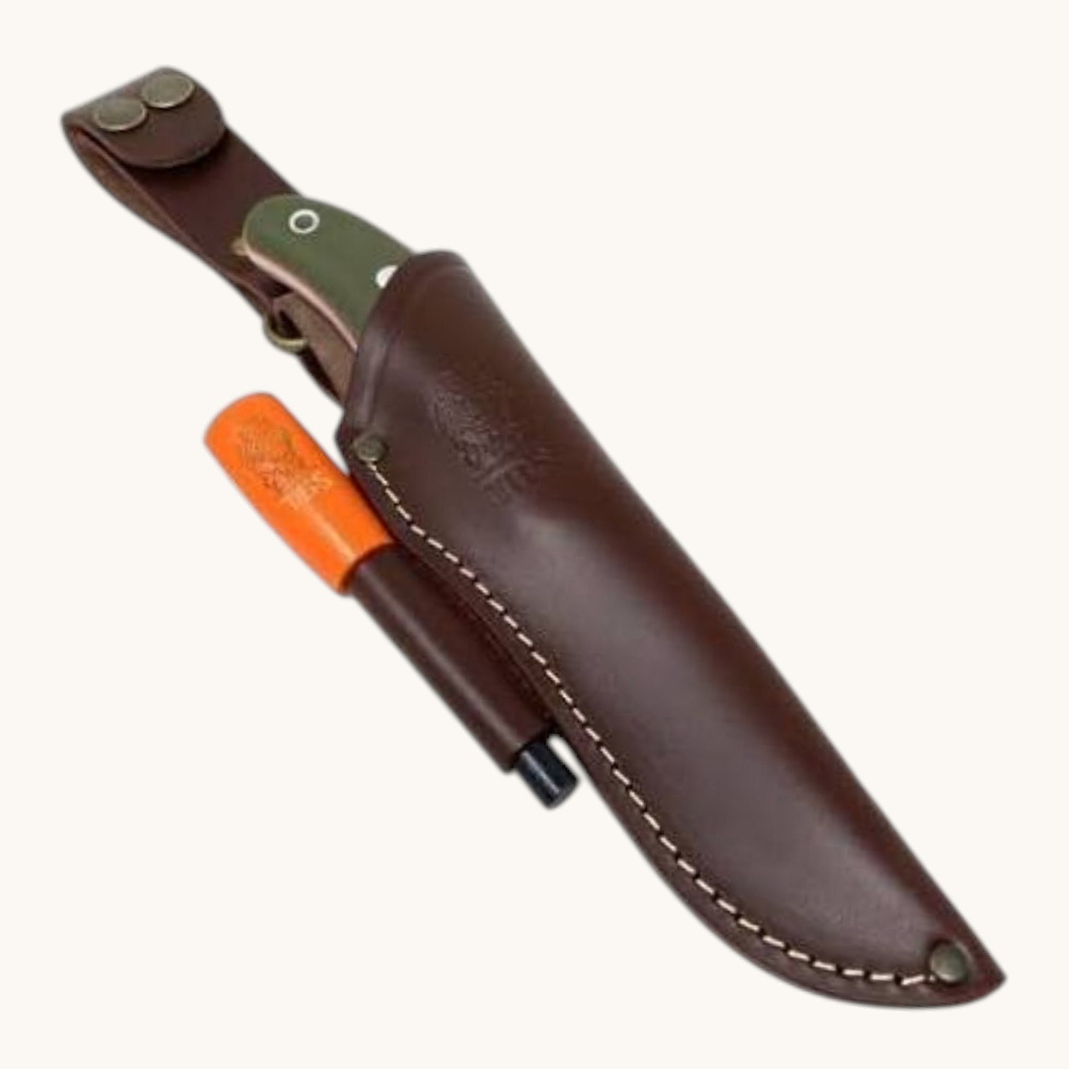 handmade knife sheath – chocolate brown handmade knife sheath – chocolate brown