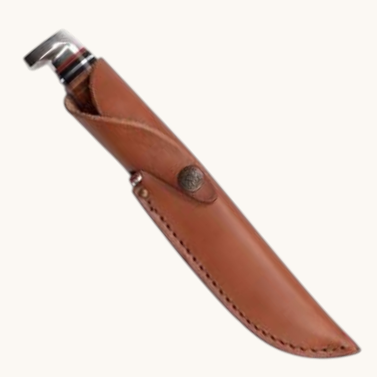 handmade hunting knife sheath – tan handmade hunting knife sheath – tan
